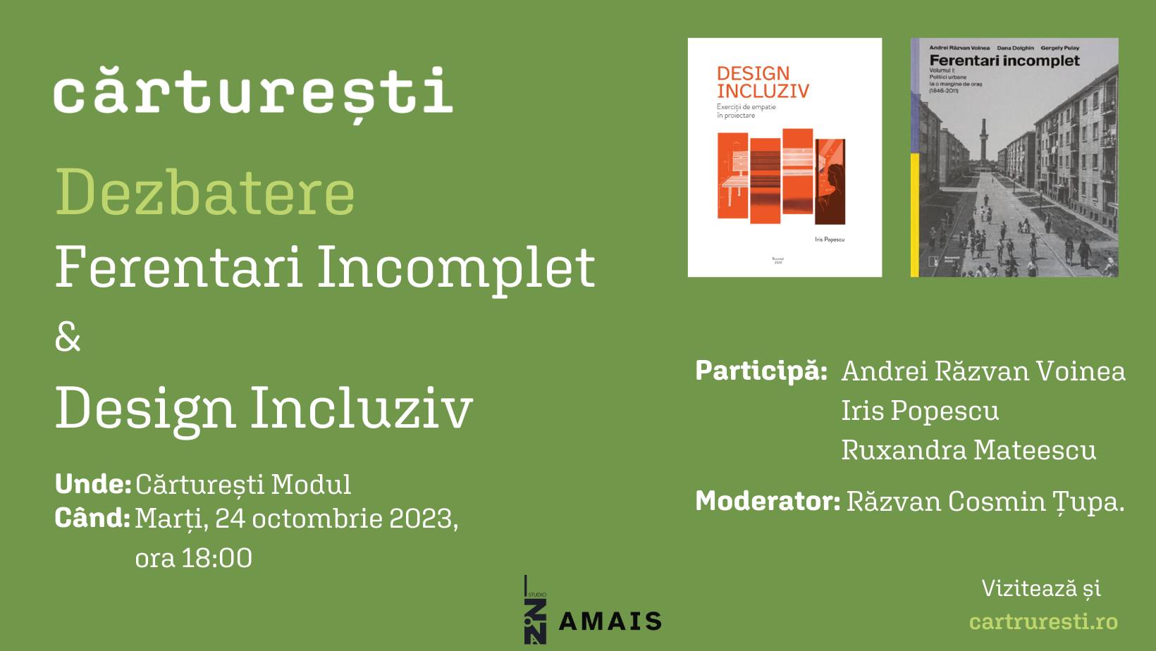 Arhitectură și incluziune – Dezbatere