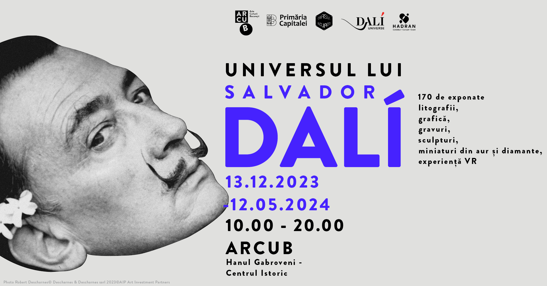 Expoziția-eveniment „Universul lui Salvador Dalí”