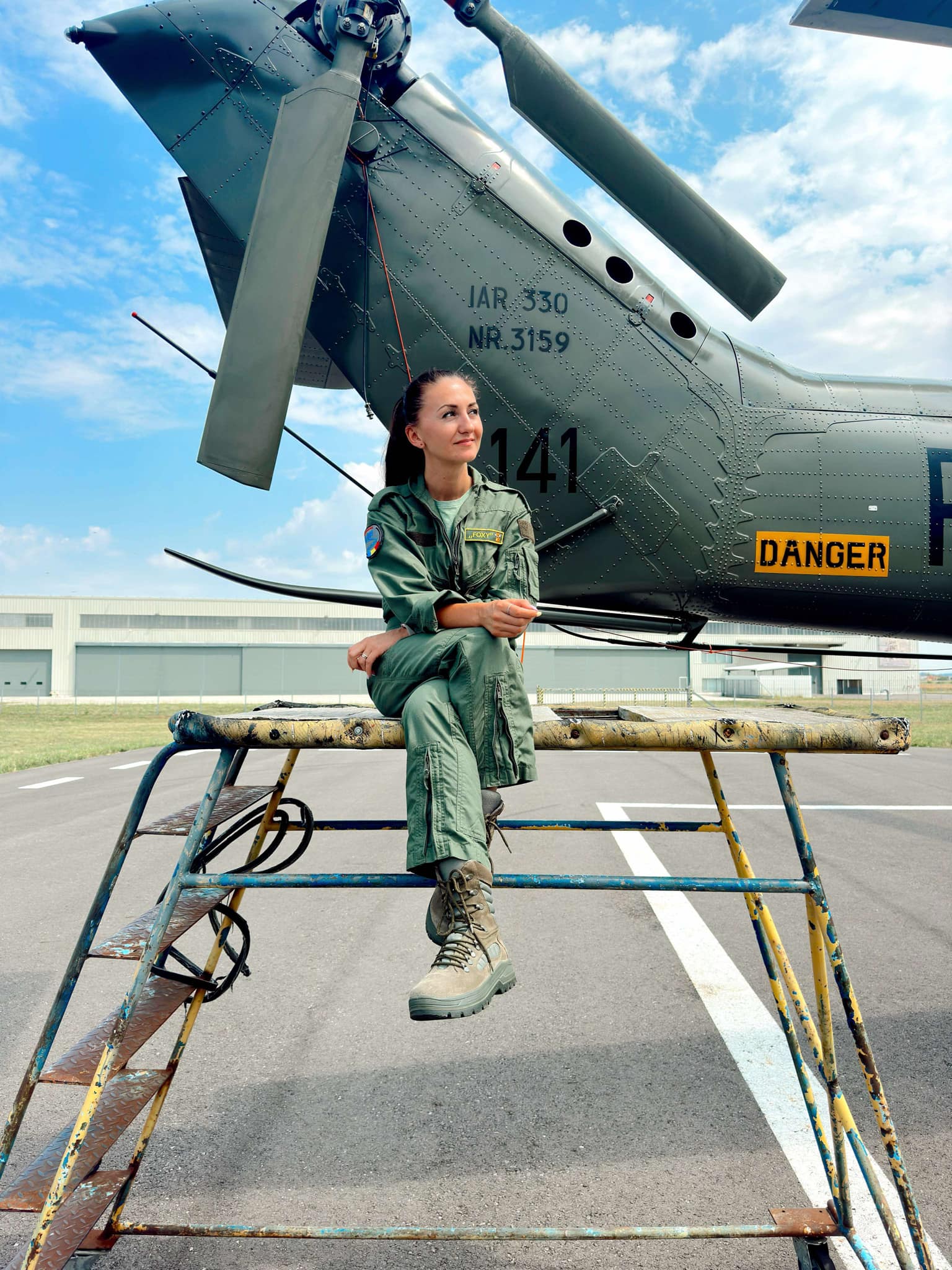 Interviu cu Magdalena Aldea: „Pentru mine era mai important să fiu pilot decât să fiu militar.”