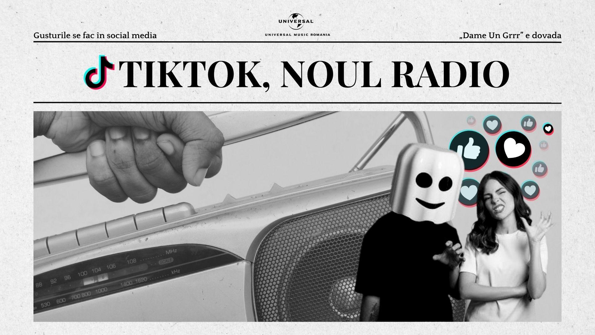 TikTok, noul radio: Gusturile se fac în social media – „Dame Un Grrr” e dovada