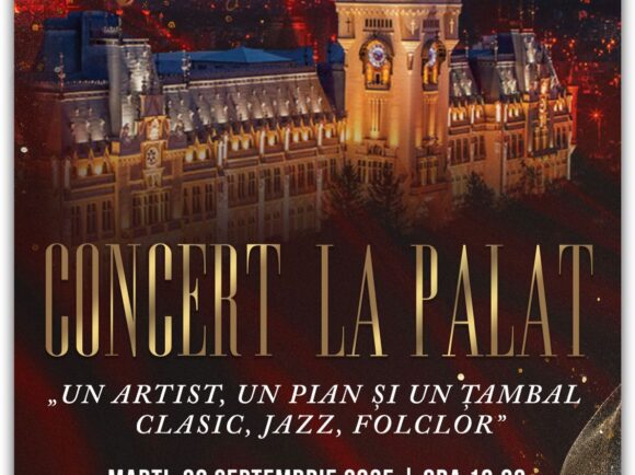 Concert la Palat / Un artist, un pian și un țambal 