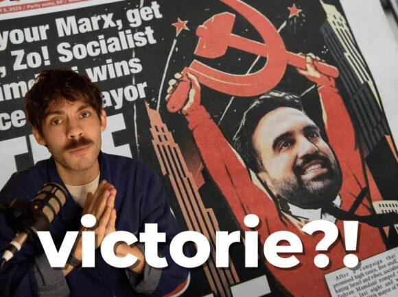 „New York-ul a căzut!” Musulman, socialist, și alte cuvinte care sperie.