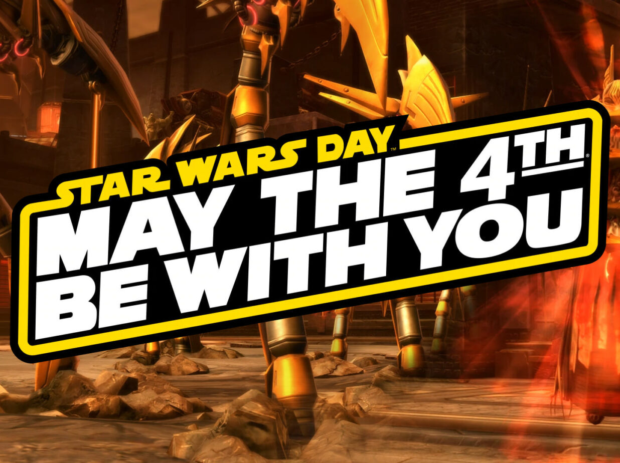 MAY THE 4TH BE WITH YOU